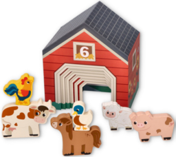 Farm house stacking cubes